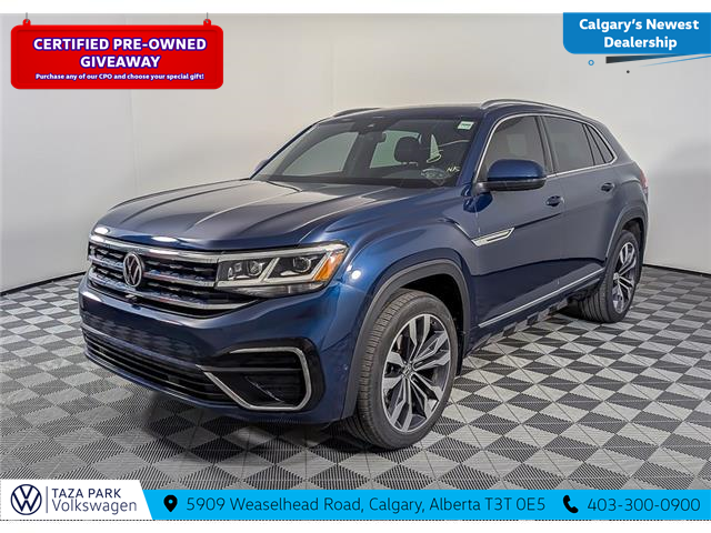 2023 Volkswagen Atlas Cross Sport 3.6 FSI Execline (Stk: TU0100) in Calgary - Image 1 of 12