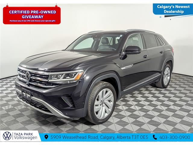 2023 Volkswagen Atlas Cross Sport 3.6 FSI Execline (Stk: TU0106) in Calgary - Image 1 of 22