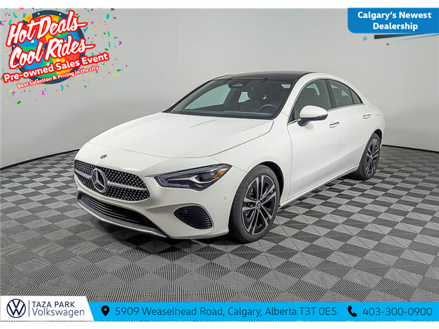 2025 Mercedes-Benz CLA 250 Base (Stk: TU0087) in Calgary - Image 1 of 25
