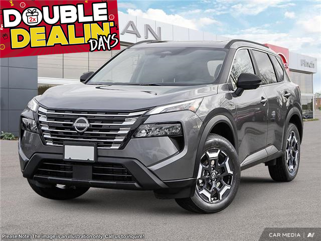 2025 Nissan Rogue Midnight Edition (Stk: 33707) in London - Image 1 of 25