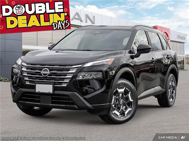 2025 Nissan Rogue Midnight Edition (Stk: 33811) in London - Image 1 of 25