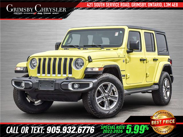 2023 Jeep Wrangler Sahara (Stk: U6139) in Grimsby - Image 1 of 29