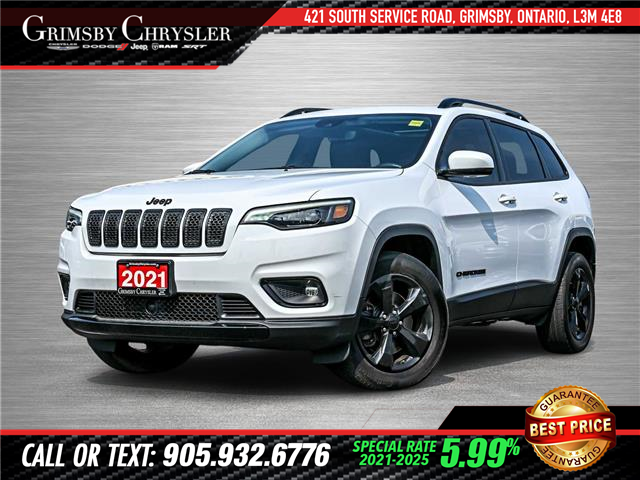 2021 Jeep Cherokee Altitude (Stk: U6215) in Grimsby - Image 1 of 34