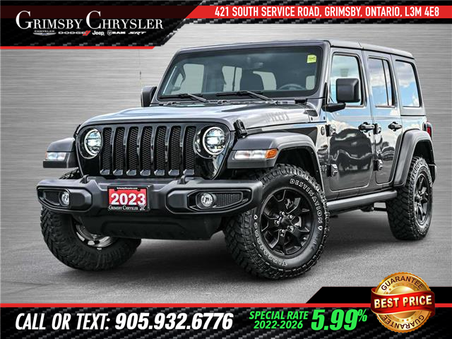 2023 Jeep Wrangler Sport (Stk: U6245) in Grimsby - Image 1 of 32