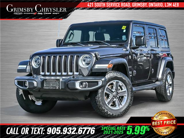 2020 Jeep Wrangler Unlimited Sahara (Stk: U6251A) in Grimsby - Image 1 of 32 2020 Jeep Wrangler Unlimited Sahara (Stk: U6251A) in Grimsby - Image 1 of 32