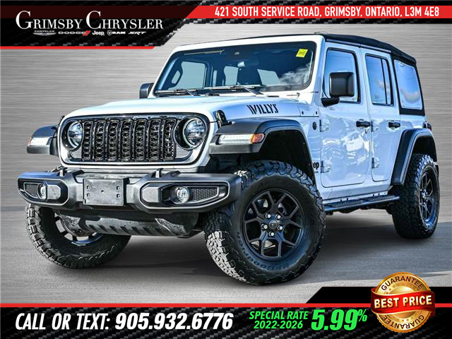 2024 Jeep Wrangler Sport (Stk: U6281) in Grimsby - Image 1 of 31