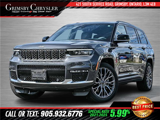 2025 Jeep Grand Cherokee L Summit (Stk: N25014A) in Grimsby - Image 1 of 35 2025 Jeep Grand Cherokee L Summit (Stk: N25014A) in Grimsby - Image 1 of 35