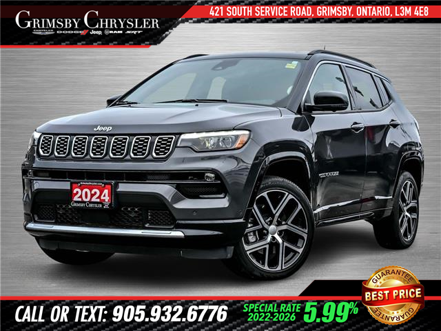 2024 Jeep Compass Limited (Stk: U6297) in Grimsby - Image 1 of 31 2024 Jeep Compass Limited (Stk: U6297) in Grimsby - Image 1 of 31