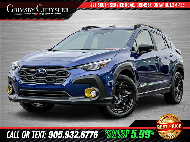 2024 Subaru Crosstrek Onyx (Stk: U6301) in Grimsby - Image 1 of 33