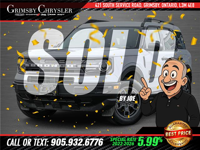 2023 Ford Bronco Sport Big Bend (Stk: U6302) in Grimsby - Image 1 of 31