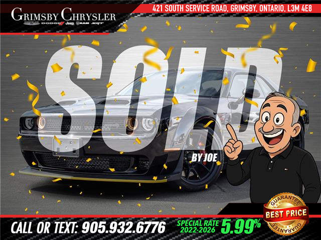 2023 Dodge Challenger SRT Hellcat (Stk: U6123) in Grimsby - Image 1 of 33