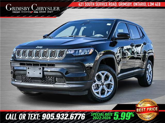 2026 Jeep Compass Sport (Stk: N26015) in Grimsby - Image 1 of 31 2026 Jeep Compass Sport (Stk: N26015) in Grimsby - Image 1 of 31