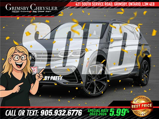 2023 Volkswagen Tiguan Highline R-Line (Stk: U6298) in Grimsby - Image 1 of 34