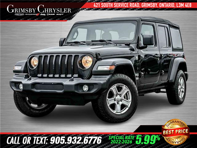 2019 Jeep Wrangler Unlimited Sport (Stk: N26071A) in Grimsby - Image 1 of 30