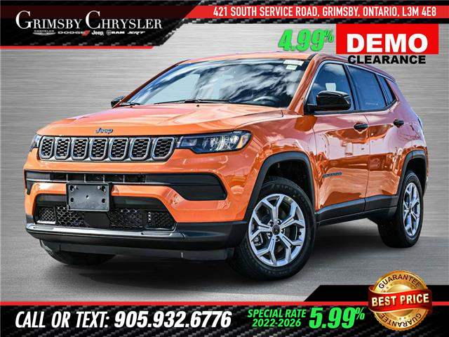 2026 Jeep Compass Sport (Stk: N26023) in Grimsby - Image 1 of 32