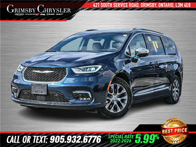 2025 Chrysler Pacifica Hybrid Pinnacle (Stk: U6355) in Grimsby - Image 1 of 33