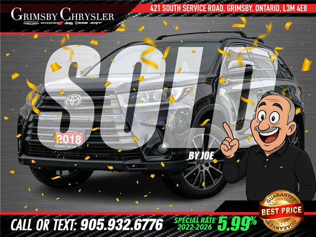 2018 Toyota Highlander Limited (Stk: U6158A) in Grimsby - Image 1 of 35