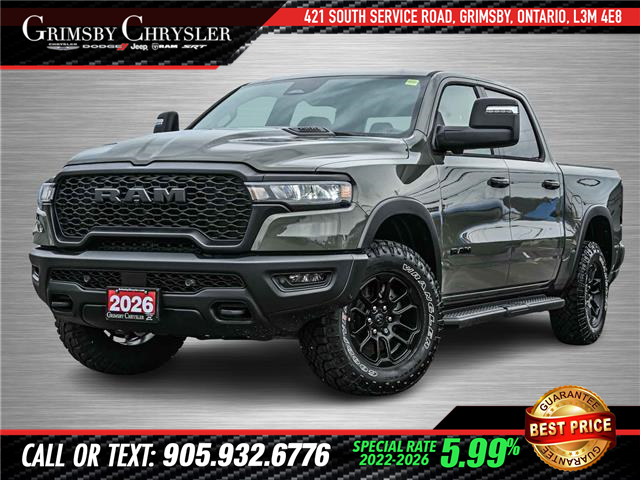 2026 RAM 1500 Rebel (Stk: U6374) in Grimsby - Image 1 of 35