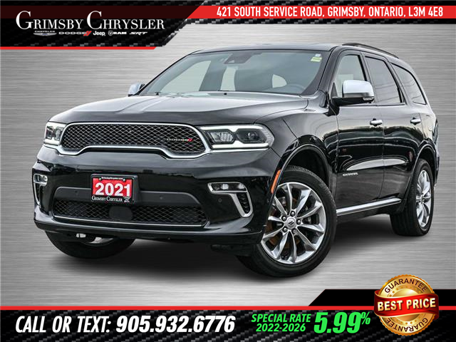 2021 Dodge Durango Citadel (Stk: N25200A) in Grimsby - Image 1 of 32