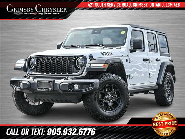 2024 Jeep Wrangler Sport (Stk: U6390) in Grimsby - Image 1 of 31