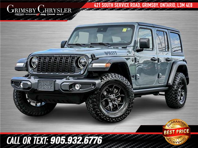 2024 Jeep Wrangler Sport (Stk: U6395) in Grimsby - Image 1 of 30