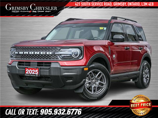 2025 Ford Bronco Sport Big Bend (Stk: U6387A) in Grimsby - Image 1 of 25