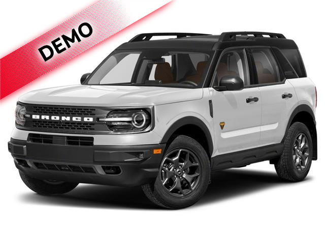 2024 Ford Bronco Sport Badlands White with 9,577km at $43,857