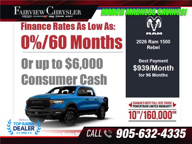 2026 RAM 1500 Tungsten in Burlington - Image 1 of 2