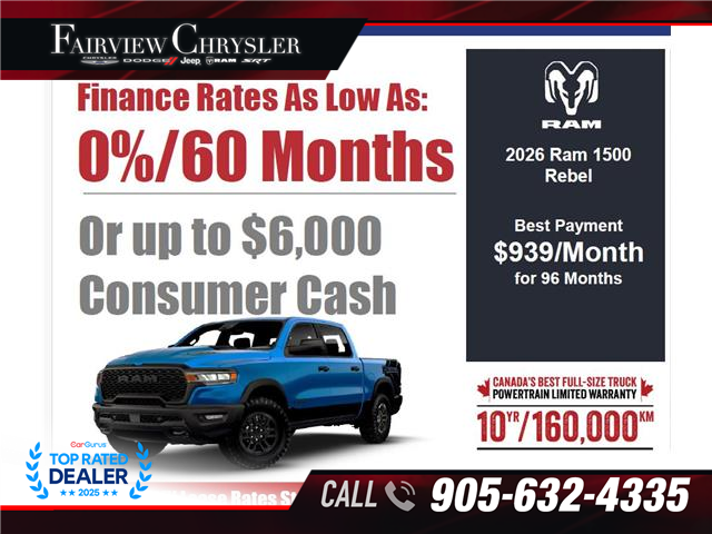 2026 RAM 1500 Sport in Burlington - Image 1 of 3