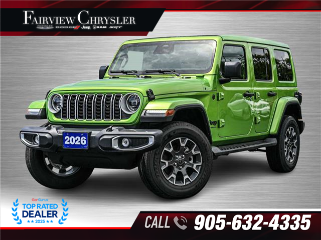 2026 Jeep Wrangler Sahara (Stk: TW2753) in Burlington - Image 1 of 34
