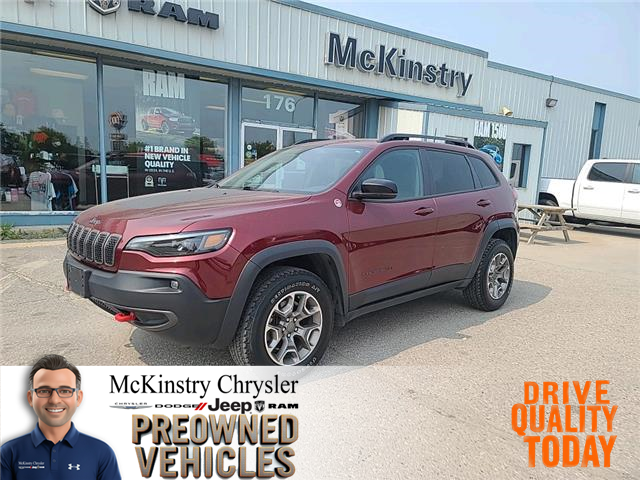 2022 Jeep Cherokee Trailhawk (Stk: 25049A) in Dryden - Image 1 of 12
