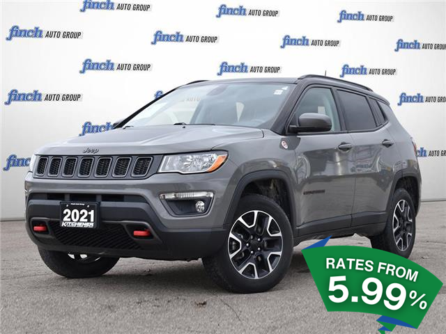 2021 Jeep Compass Trailhawk 3C4NJDDBXMT602614 747 in Kitchener