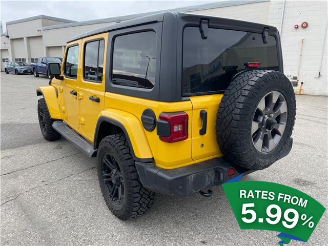 2019 Jeep Wrangler Unlimited Sahara (Stk: 882) in Kitchener - Image 3 of 7