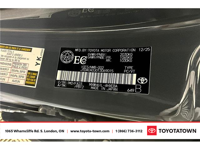 2026 Toyota Prius Plug-In Hybrid XSE Premium (Stk: L0288) in London - Image 14 of 15