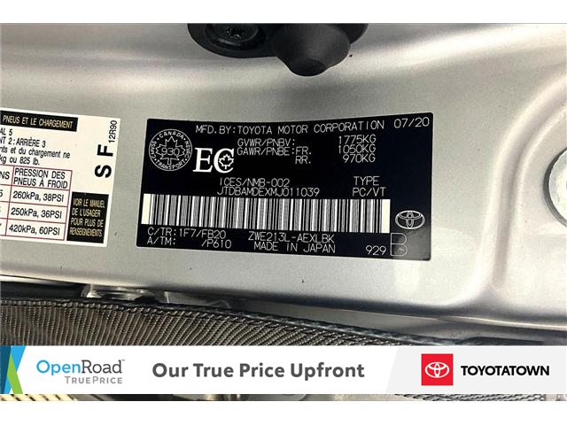 2021 Toyota Corolla Hybrid Base (Stk: L0171B) in London - Image 35 of 35