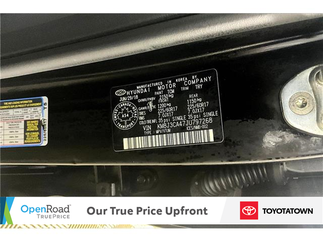 2018 Hyundai Tucson SE 2.0L (Stk: L0308A) in London - Image 35 of 35