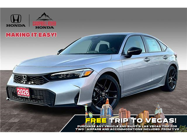 2026 Honda Civic Sport (Stk: 26C0013) in Campbell River - Image 1 of 14 2026 Honda Civic Sport (Stk: 26C0013) in Campbell River - Image 1 of 14