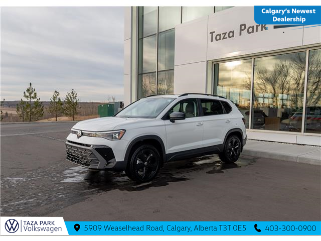 2026 Volkswagen Taos Comfortline Black Edition (Stk: TT-010) in Calgary - Image 1 of 25