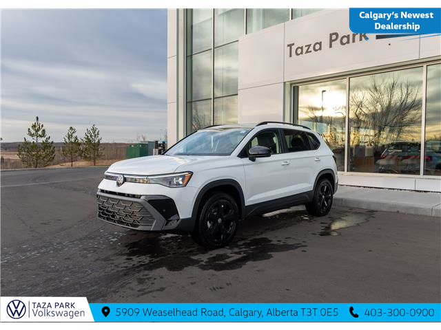 2026 Volkswagen Taos Comfortline Black Edition (Stk: TT-007) in Calgary - Image 1 of 25