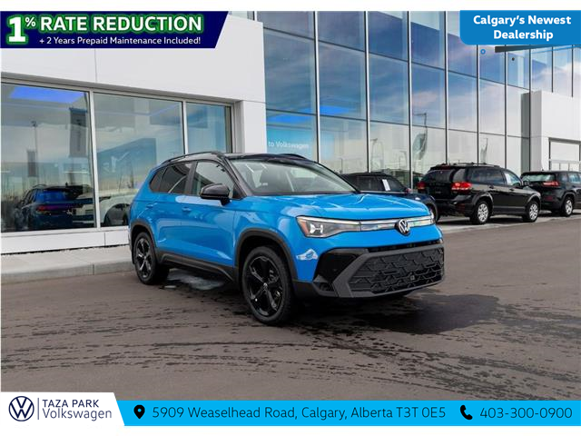 2026 Volkswagen Taos Comfortline Black Edition (Stk: TT-063) in Calgary - Image 3 of 25