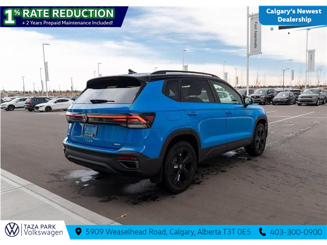 2026 Volkswagen Taos Comfortline Black Edition (Stk: TT-063) in Calgary - Image 5 of 25