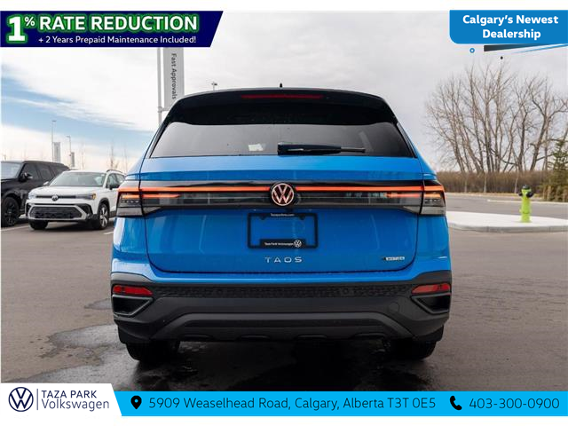 2026 Volkswagen Taos Comfortline Black Edition (Stk: TT-063) in Calgary - Image 6 of 25