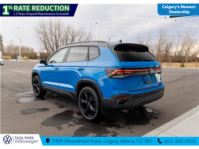2026 Volkswagen Taos Comfortline Black Edition (Stk: TT-063) in Calgary - Image 7 of 25