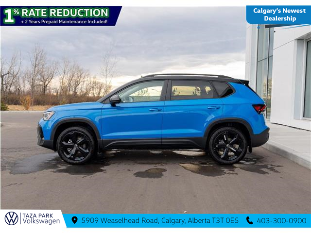 2026 Volkswagen Taos Comfortline Black Edition (Stk: TT-063) in Calgary - Image 8 of 25