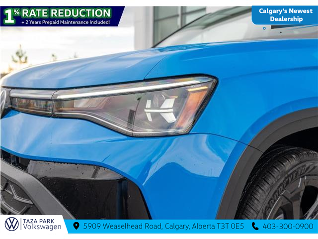 2026 Volkswagen Taos Comfortline Black Edition (Stk: TT-063) in Calgary - Image 11 of 25