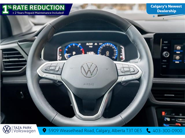 2026 Volkswagen Taos Comfortline Black Edition (Stk: TT-063) in Calgary - Image 17 of 25