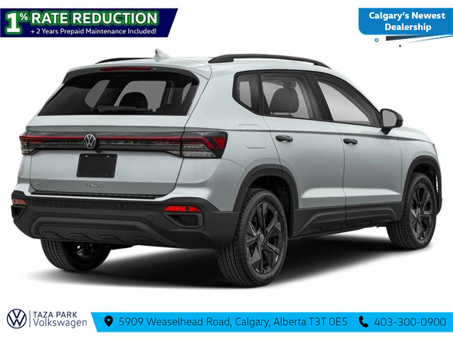 2026 Volkswagen Taos Comfortline Black Edition (Stk: TT-138) in Calgary - Image 2 of 12