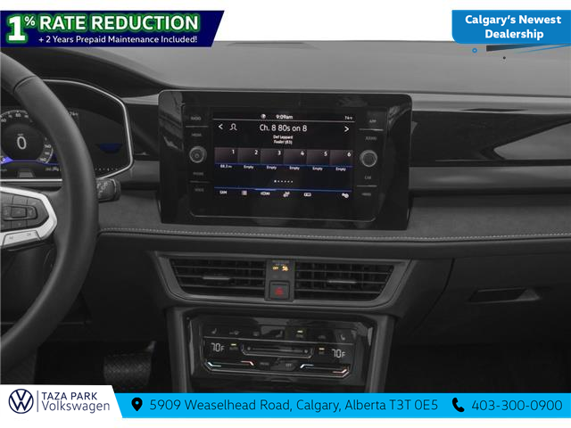 2026 Volkswagen Taos Comfortline Black Edition (Stk: TT-138) in Calgary - Image 7 of 12
