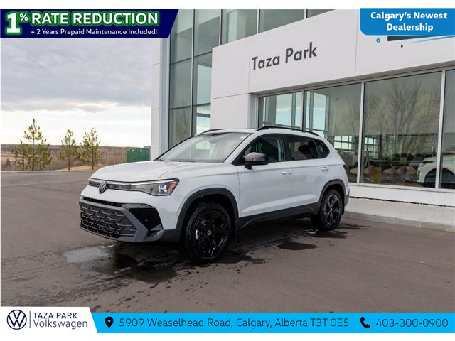 2026 Volkswagen Taos Comfortline Black Edition (Stk: TT-054) in Calgary - Image 1 of 24 2026 Volkswagen Taos Comfortline Black Edition (Stk: TT-054) in Calgary - Image 1 of 24