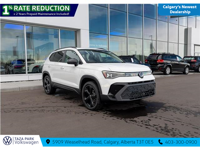 2026 Volkswagen Taos Comfortline Black Edition (Stk: TT-054) in Calgary - Image 3 of 24 2026 Volkswagen Taos Comfortline Black Edition (Stk: TT-054) in Calgary - Image 3 of 24